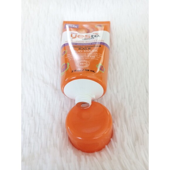 Yes To Carrots Nutrition Boosting Vitamin-Enriched Kale Mud Mask (2 floz) SEALED - Picture 6 of 6